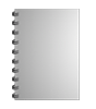 Broschüre mit Metall-Spiralbindung, Endformat DIN A5, 384-seitig