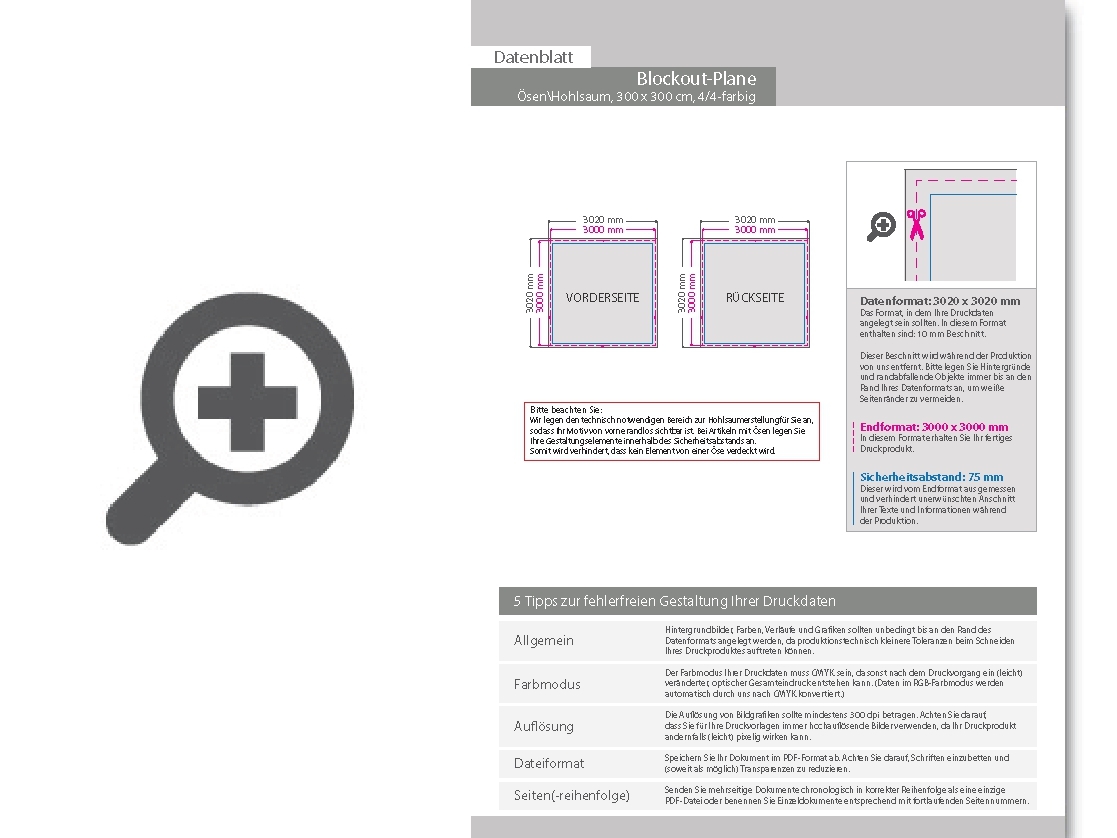 Product Bild hochwertige_blockout-plane_300_x_300_cm__4_4-farbig_bedruckt__hohlsaum_links_und_rechts_(durchmesser_hohlsaum_3_0_cm)