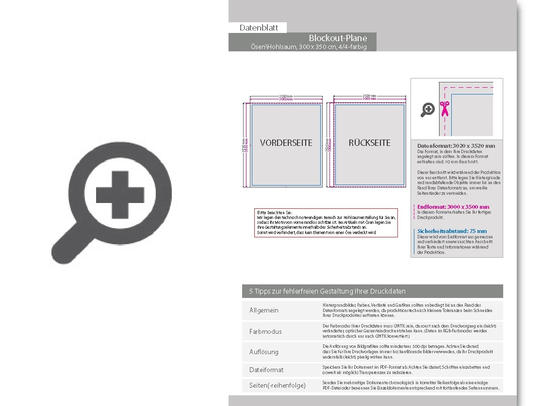 Product Bild hochwertige_blockout-plane_300_x_350_cm__4_4-farbig_bedruckt____sen_im_abstand_von_50_cm_oben_und_unten