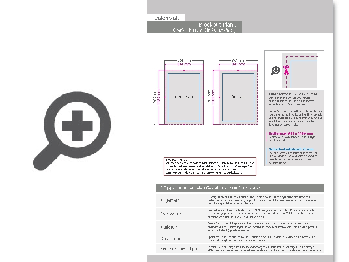 Product Bild hochwertige_blockout-plane_din_a0_(84_1_x_118_9_cm)__4_4-farbig_bedruckt__hohlsaum_links_und_rechts_(durchmesser_hohlsaum_6_0_cm)